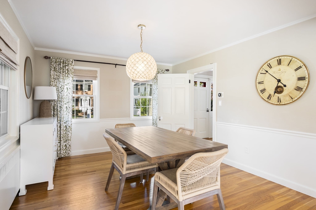 19 Lantern Lane Milton, MA 02186 - Photo 7 of 39 a view of a dining room with furniture window and wooden floor