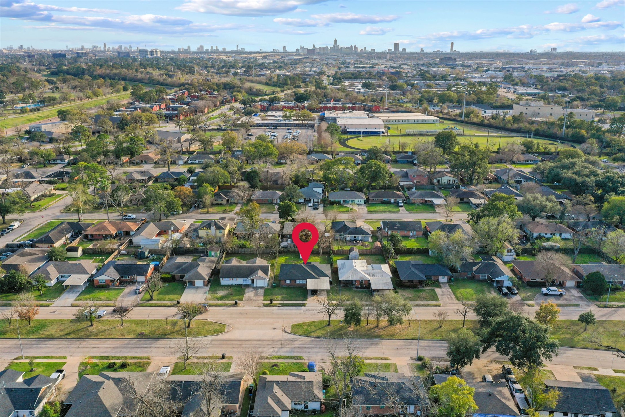 4601 West 43rd Street Houston, TX 77092 - Photo 39 of 40 an aerial view of multiple house