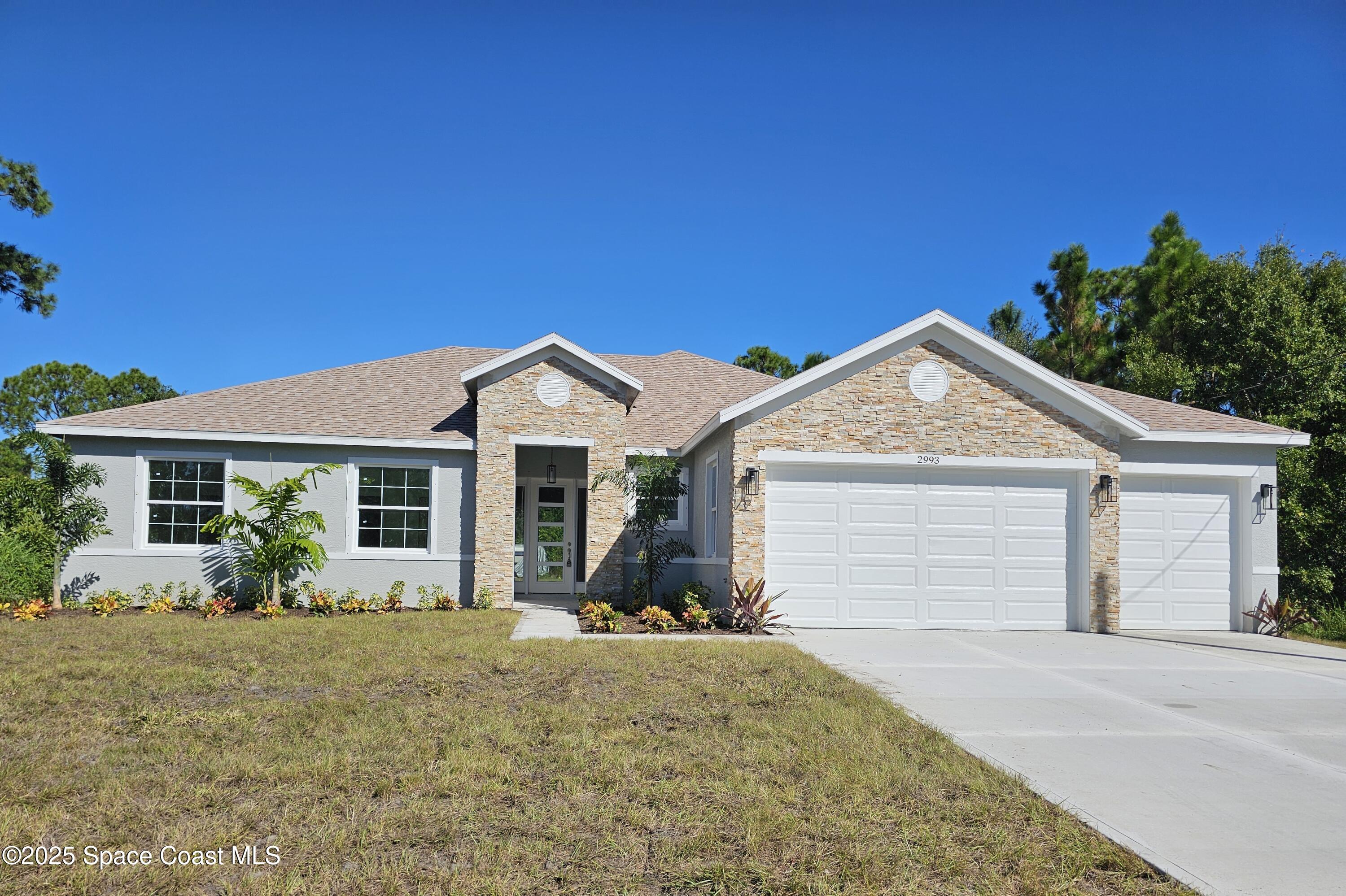 2993 Fears Road Southeast Palm Bay, FL 32909 - Photo 1 of 38 Front Elevation