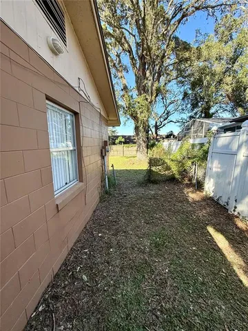 a view of outdoor space and yard