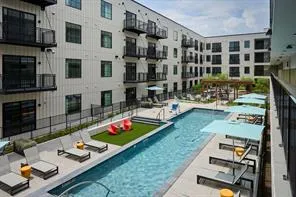 a view of yard from outdoor seating