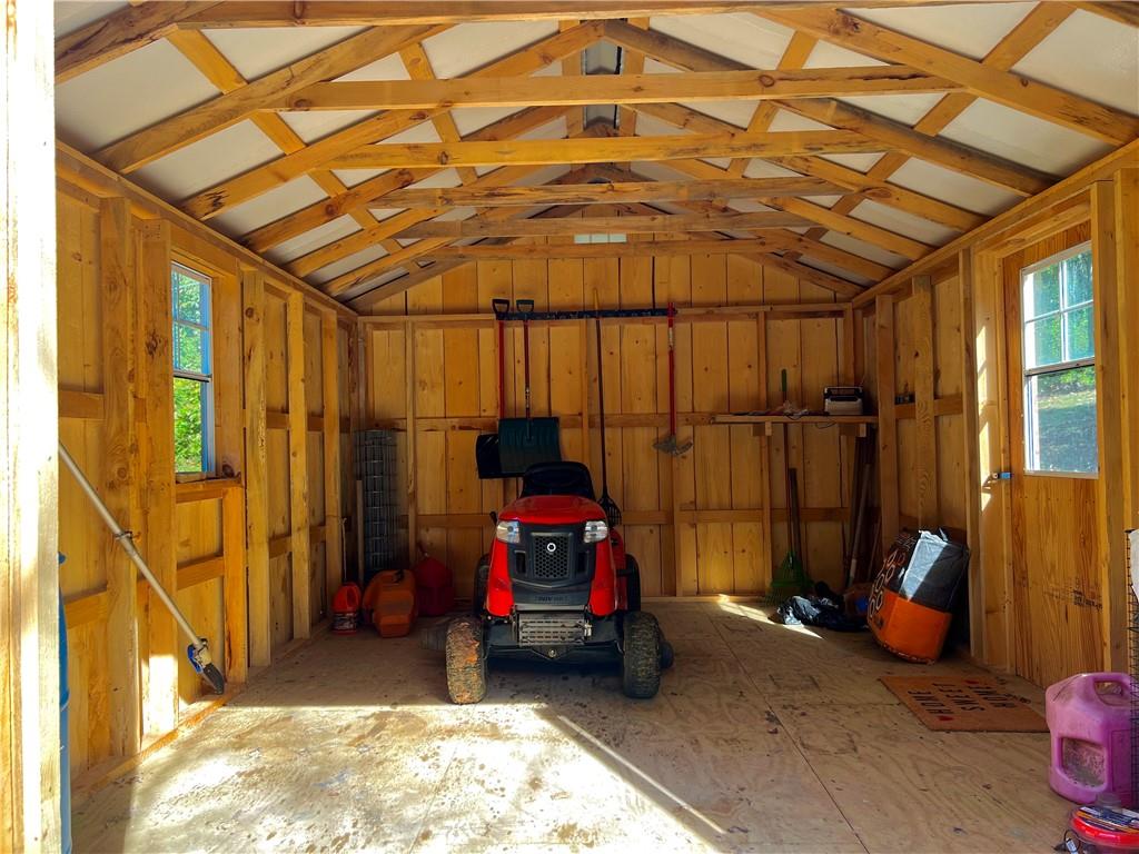 147 Spring Valley Road Evans City, PA 16033 - Photo 24 of 27 Inside Shed
