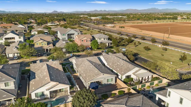 a view of a city with an ocean view