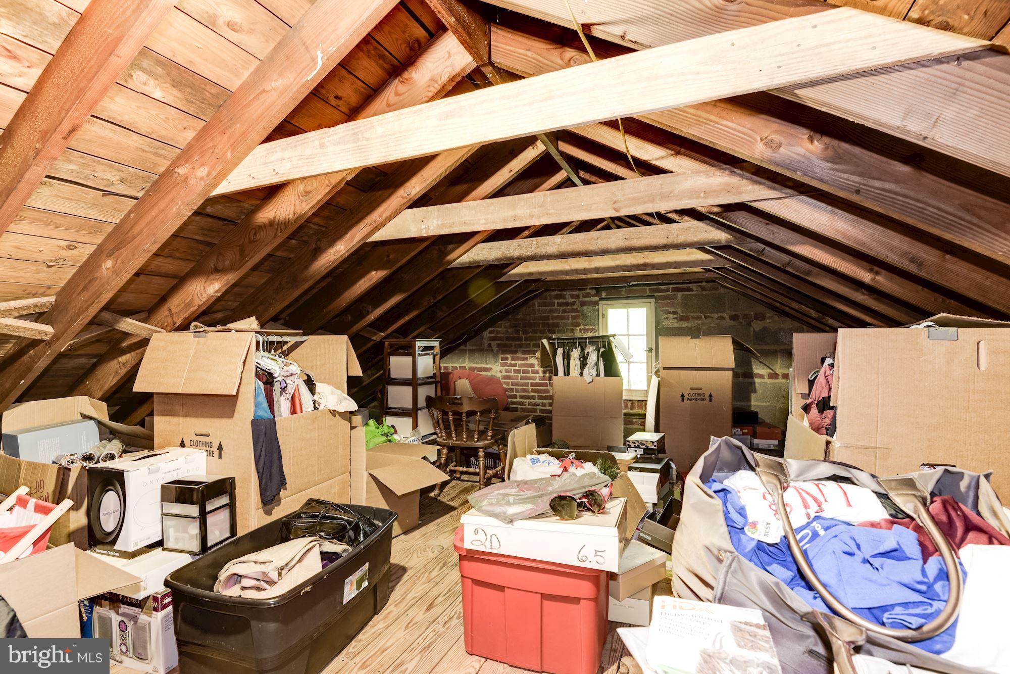 6906 Edgerton Lane Springfield, VA 22150 - Photo 22 of 30 Large floored attic space