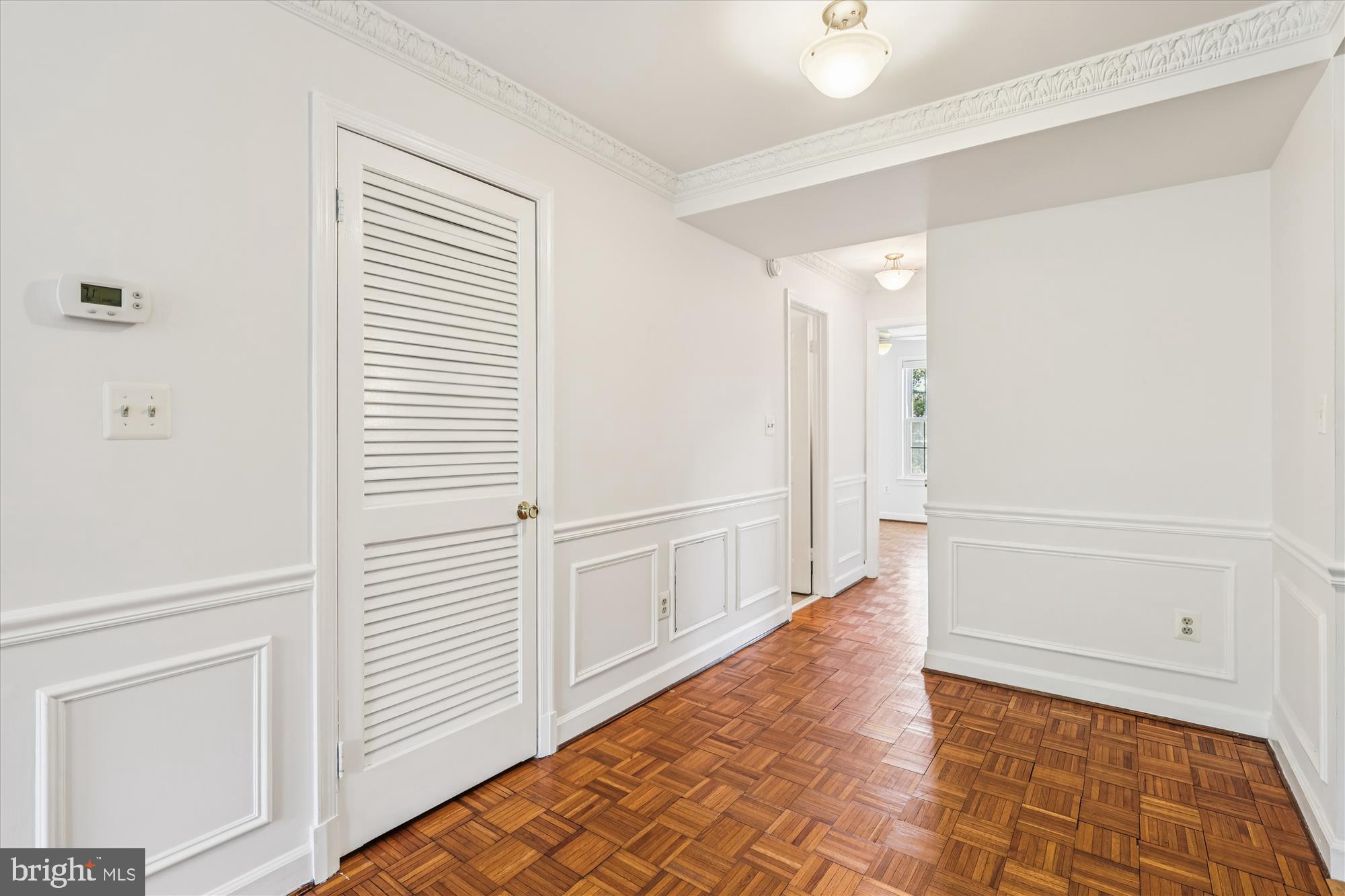 1803 T Street Northwest, Unit 3 Washington, DC 20009 - Photo 19 of 45 a view of a hallway with closet