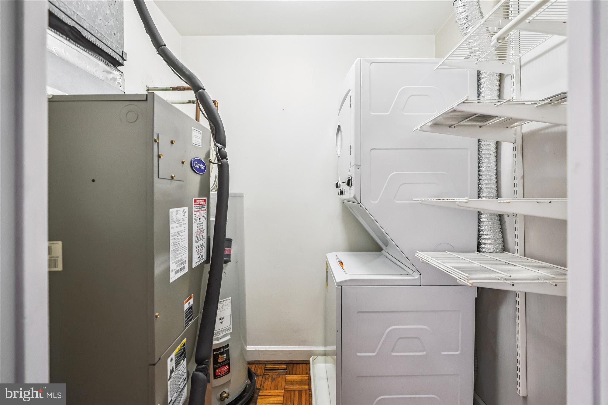 1803 T Street Northwest, Unit 3 Washington, DC 20009 - Photo 27 of 45 a view of entryway and hall with wooden floor
