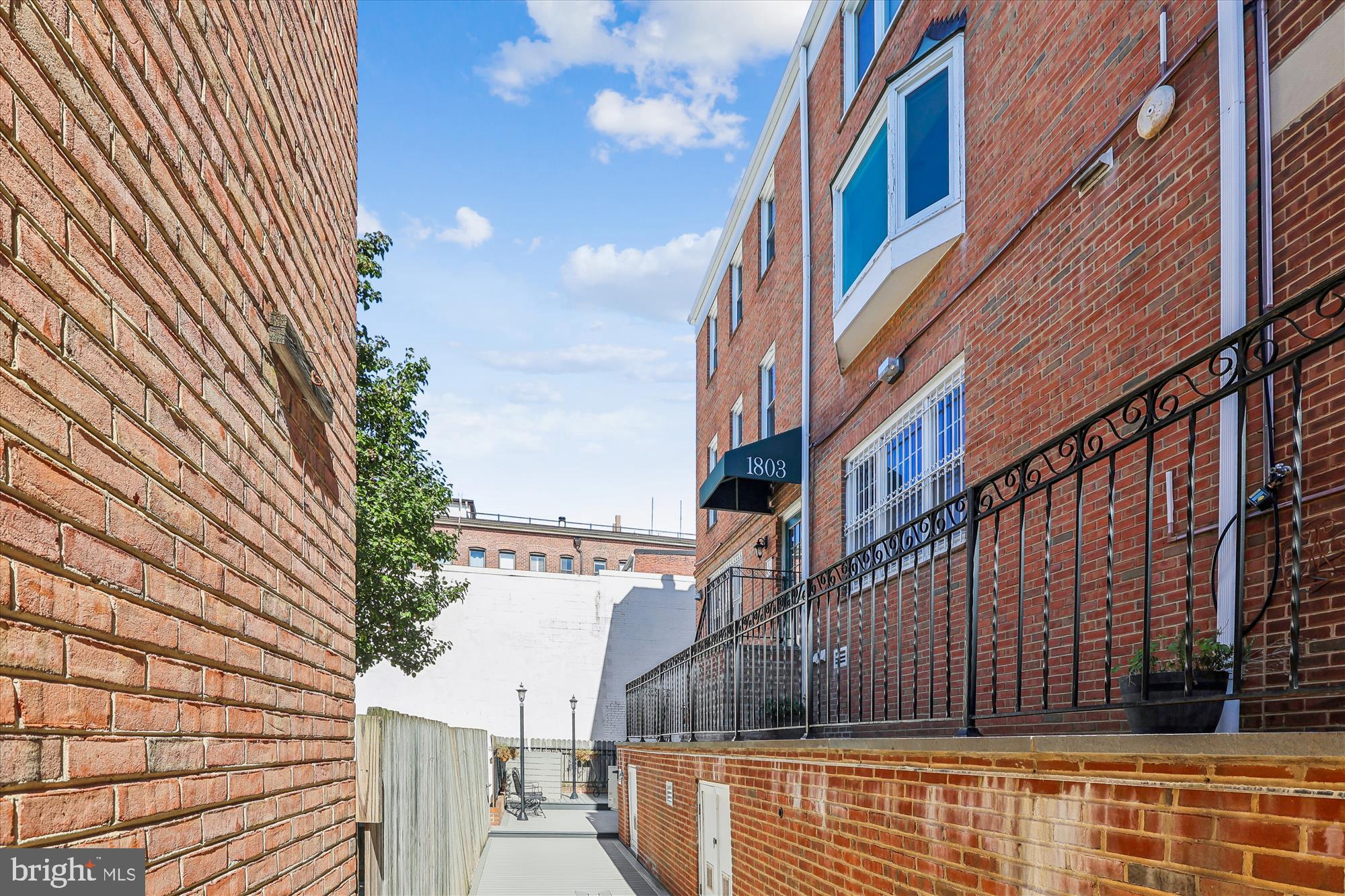 1803 T Street Northwest, Unit 3 Washington, DC 20009 - Photo 3 of 45 a view of a building from a balcony