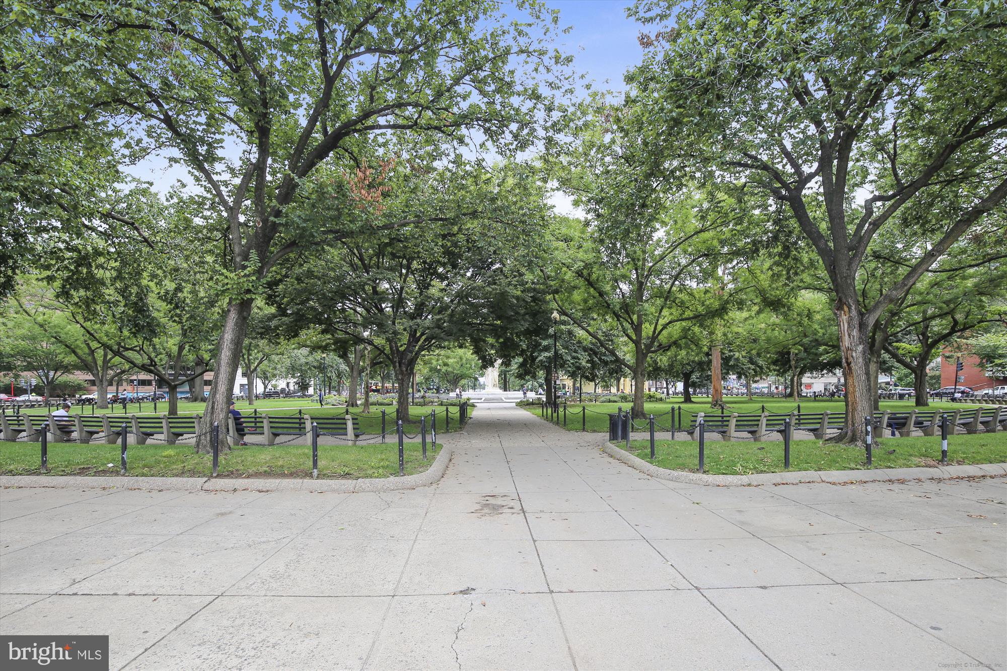 1803 T Street Northwest, Unit 3 Washington, DC 20009 - Photo 32 of 45 a view of a park with large trees