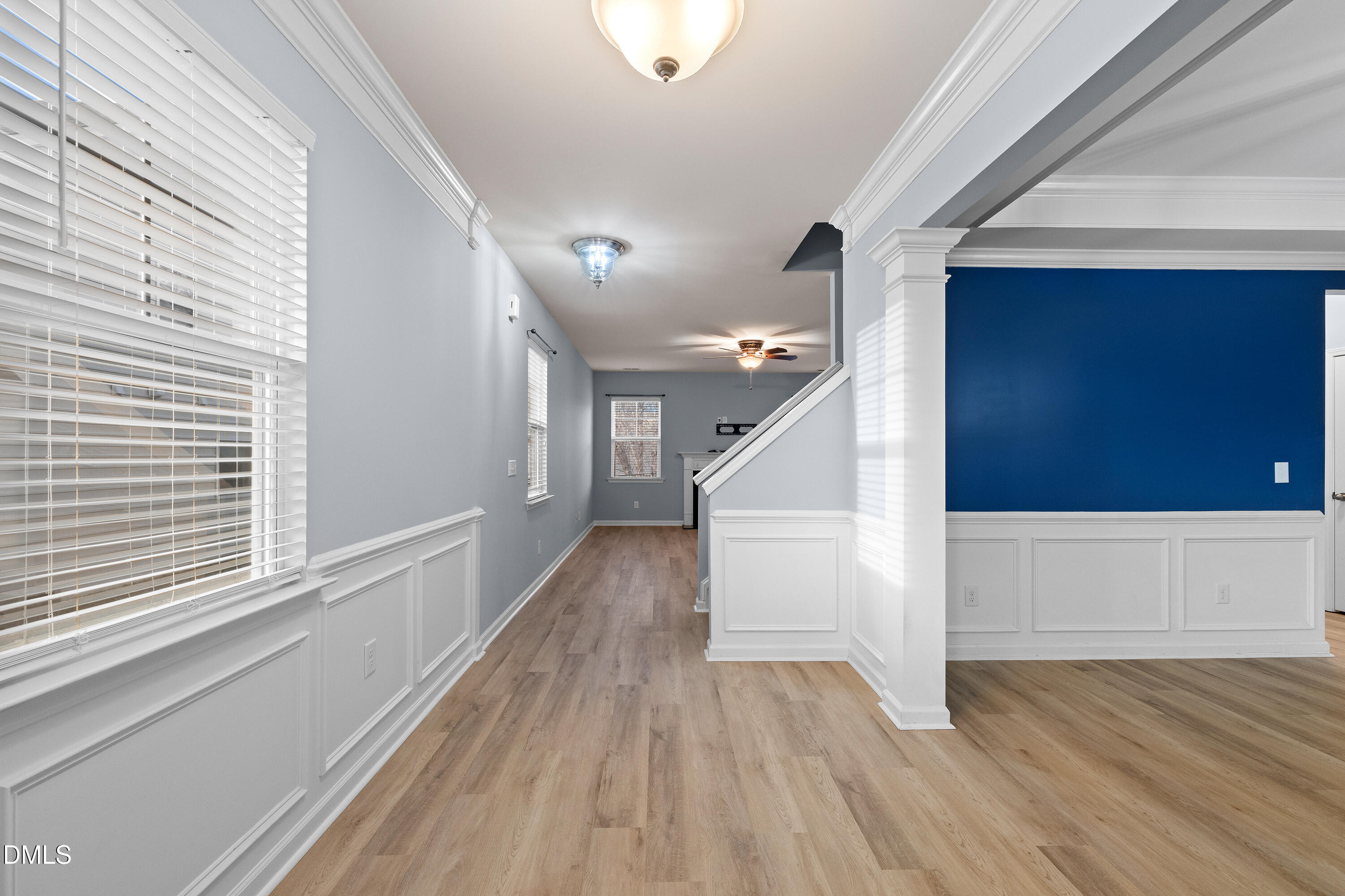 396 Naples Lane Clayton, NC 27527 - Photo 6 of 33 a view of entryway with wooden floor