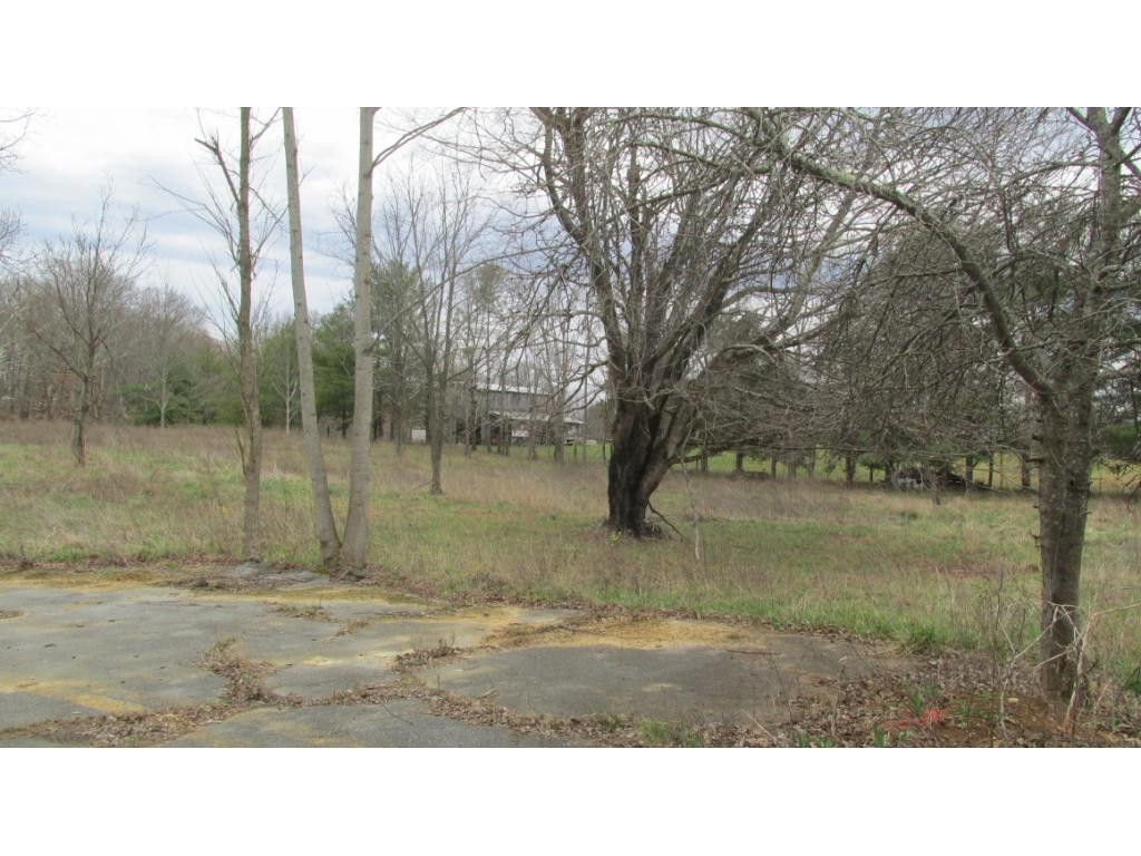 location of old house site
