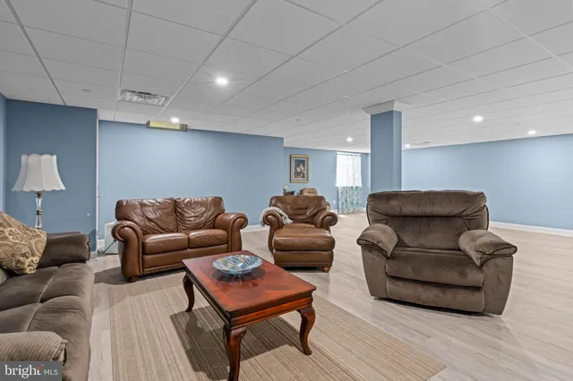 a deck view with a seating space