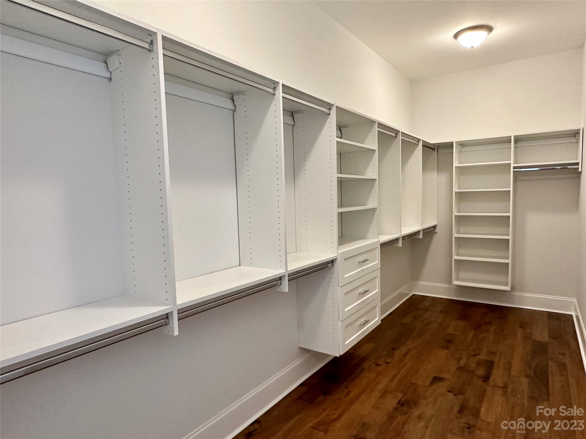 1427 Oak Park Road Rock Hill, SC 29730 - Photo 18 of 29 a view of walk in closet with empty racks