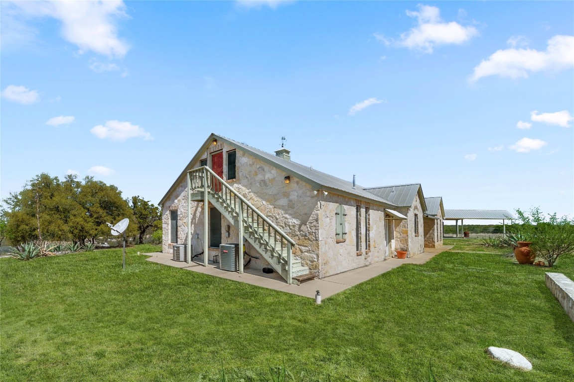 1428 Seven Spgs Drive Junction, TX 76849 - Photo 28 of 39 a view of a house with a big yard