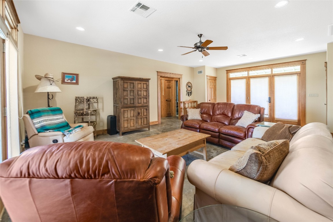 1428 Seven Spgs Drive Junction, TX 76849 - Photo 7 of 39 a living room with furniture and a large window