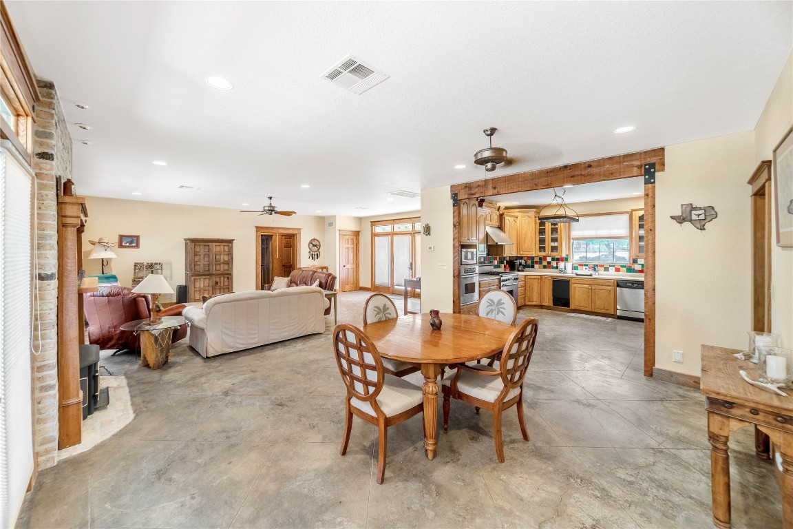 1428 Seven Spgs Drive Junction, TX 76849 - Photo 8 of 39 a living room with furniture and a table