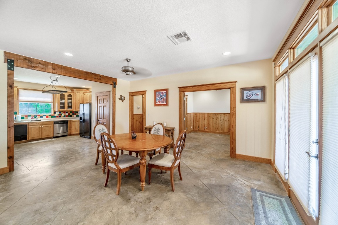 1428 Seven Spgs Drive Junction, TX 76849 - Photo 10 of 39 a dining room with furniture and window