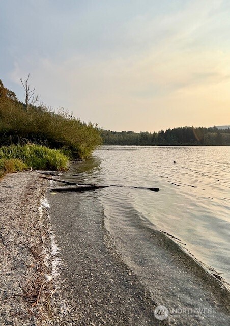 954 Kingsview Lane Sedro-Woolley, WA 98284 - Photo 39 of 40 a view of a lake with houses in the back