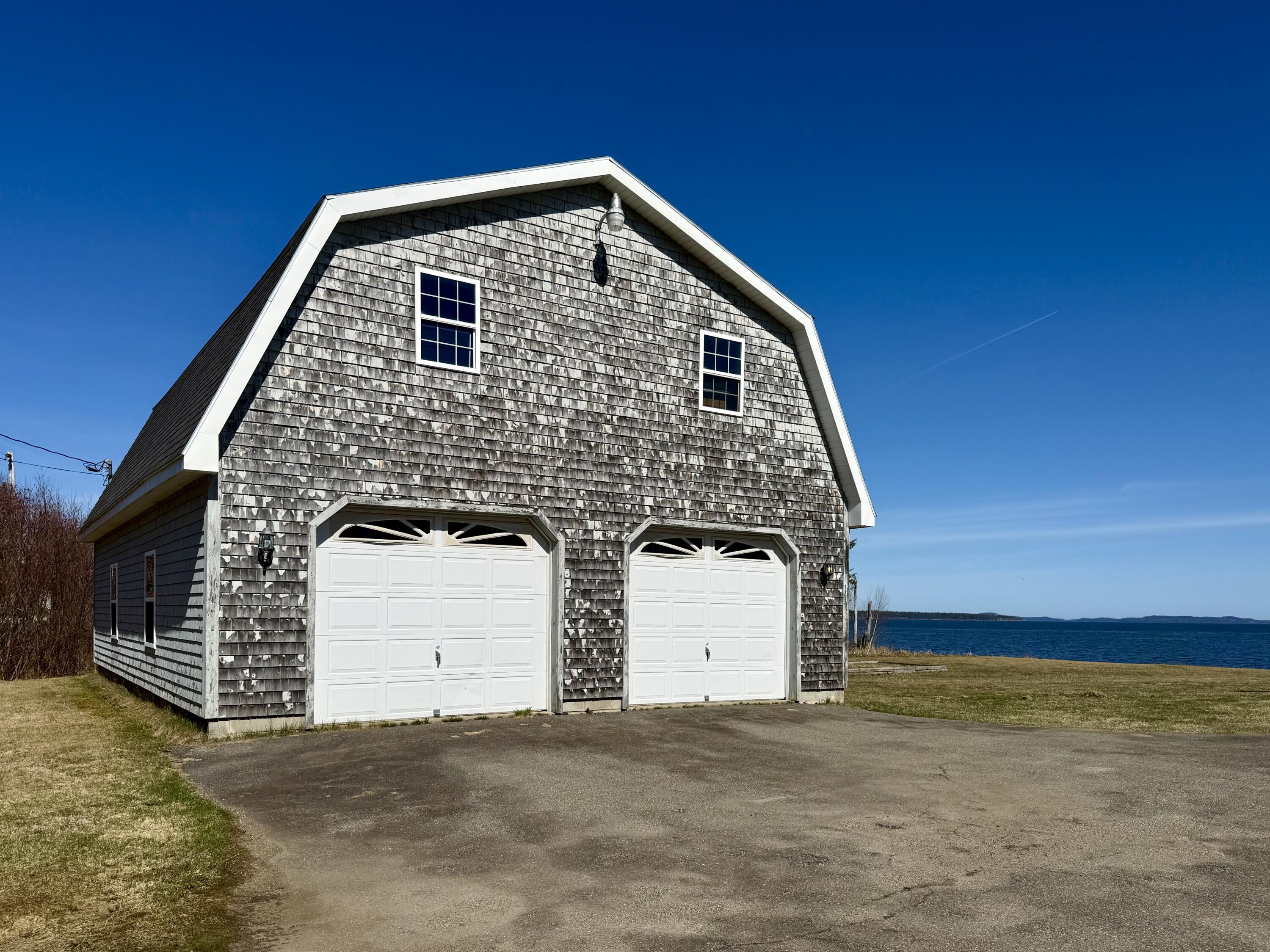 22 Sea View Lane Robbinston, ME 04671 - Photo 72 of 91 Two car garage barn