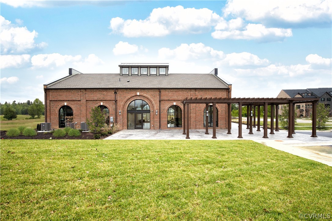 14112 Millpointe Road, Unit 4C Midlothian, VA 23114 - Photo 17 of 18 a view of a house with yard and porch
