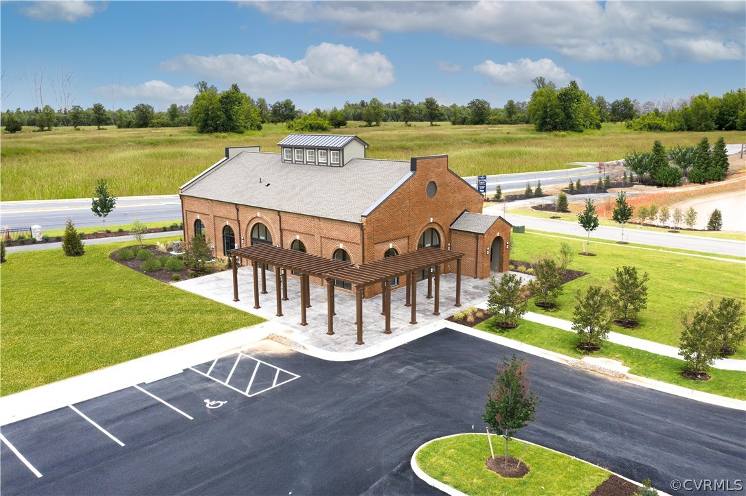 14112 Millpointe Road, Unit 4C Midlothian, VA 23114 - Photo 18 of 18 an aerial view of a house with a garden