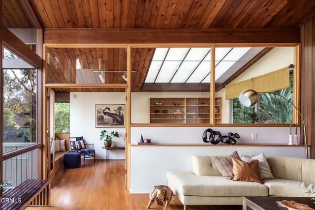 a room with pool table