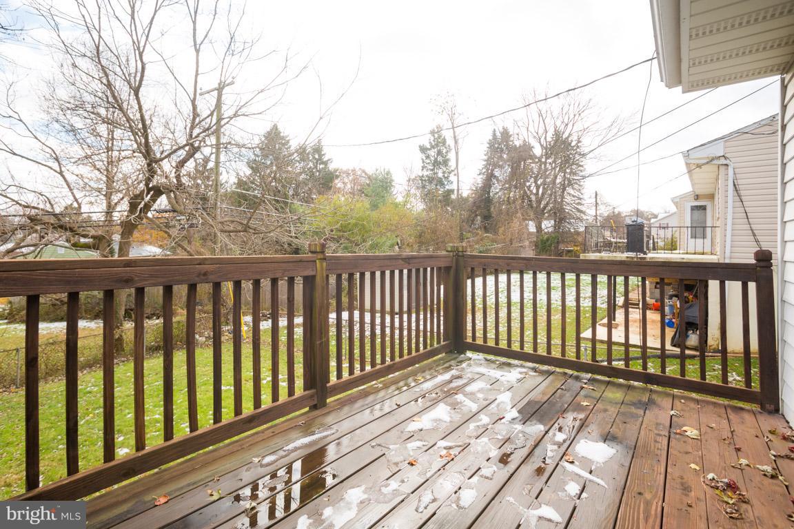 3707 Sonara Road Randallstown, MD 21133 - Photo 4 of 37 deck off main level w stairs to yard