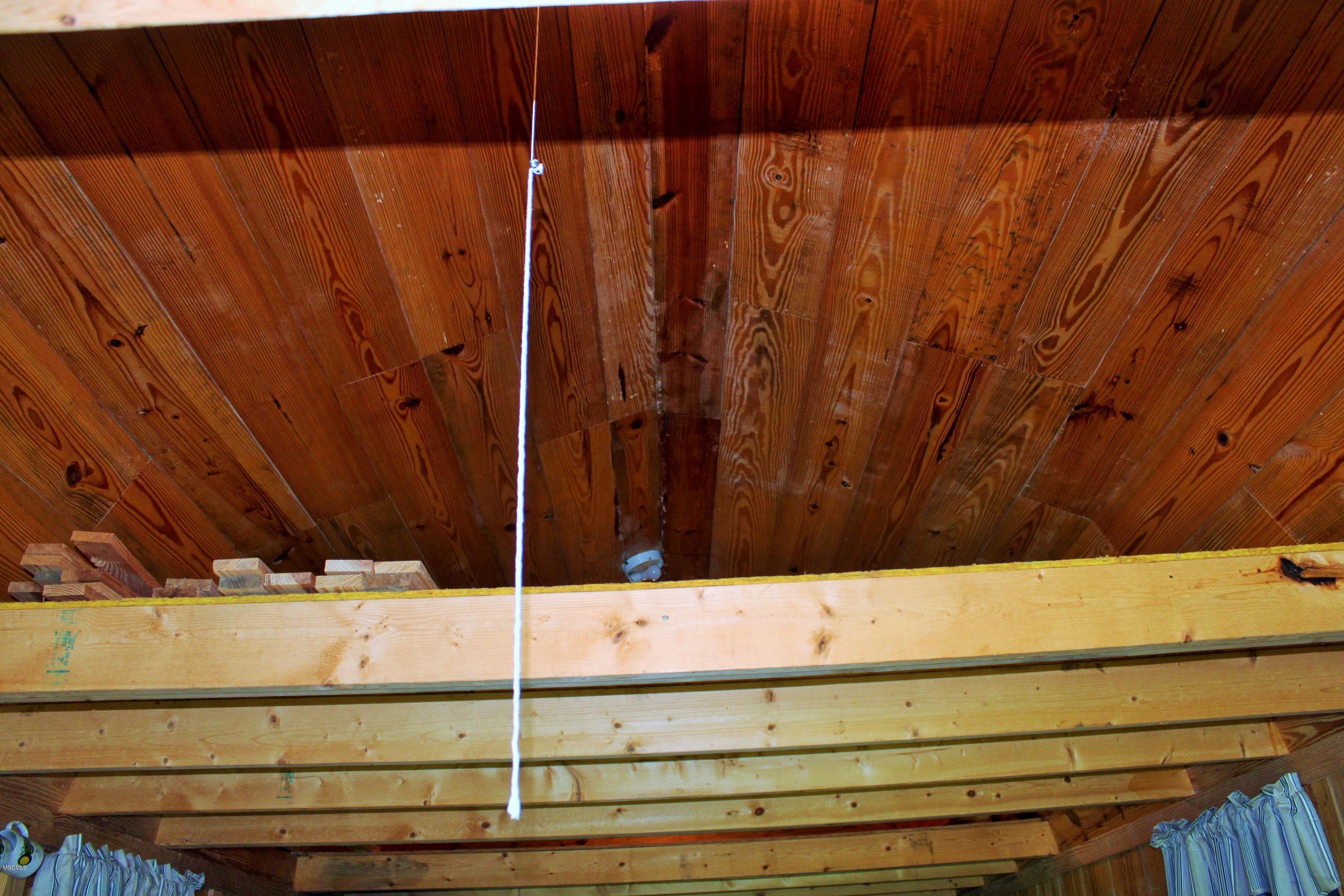 1057 Route 5 Road Lucedale, MS 39452 - Photo 26 of 34 Workshop Loft/Ceiling