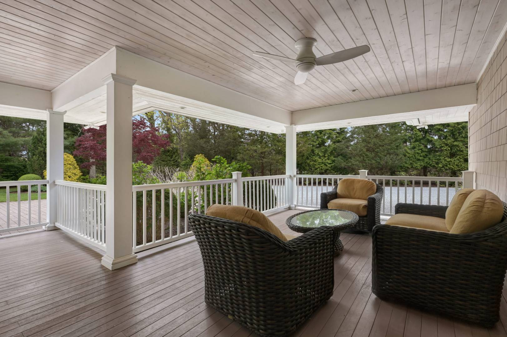60 South Road Westhampton Beach, NY 11978 - Photo 3 of 45 a view of a patio with furniture