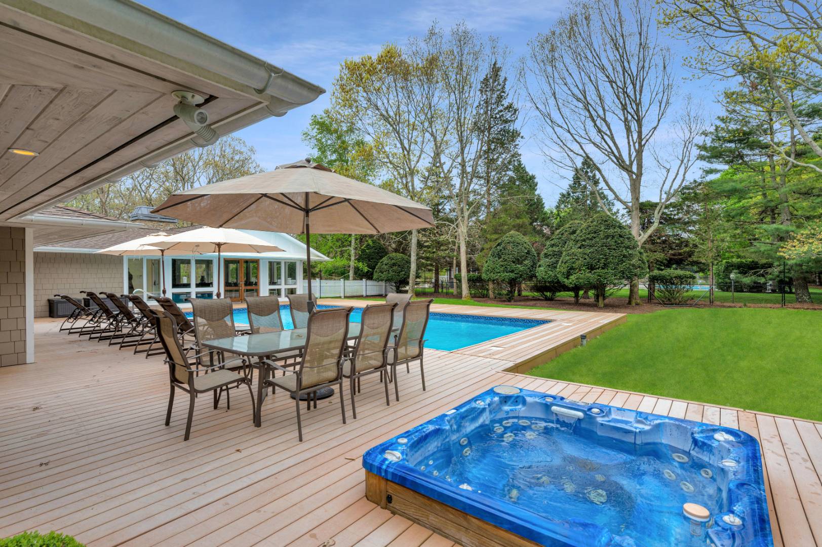 60 South Road Westhampton Beach, NY 11978 - Photo 27 of 45 a view of outdoor space yard deck and patio