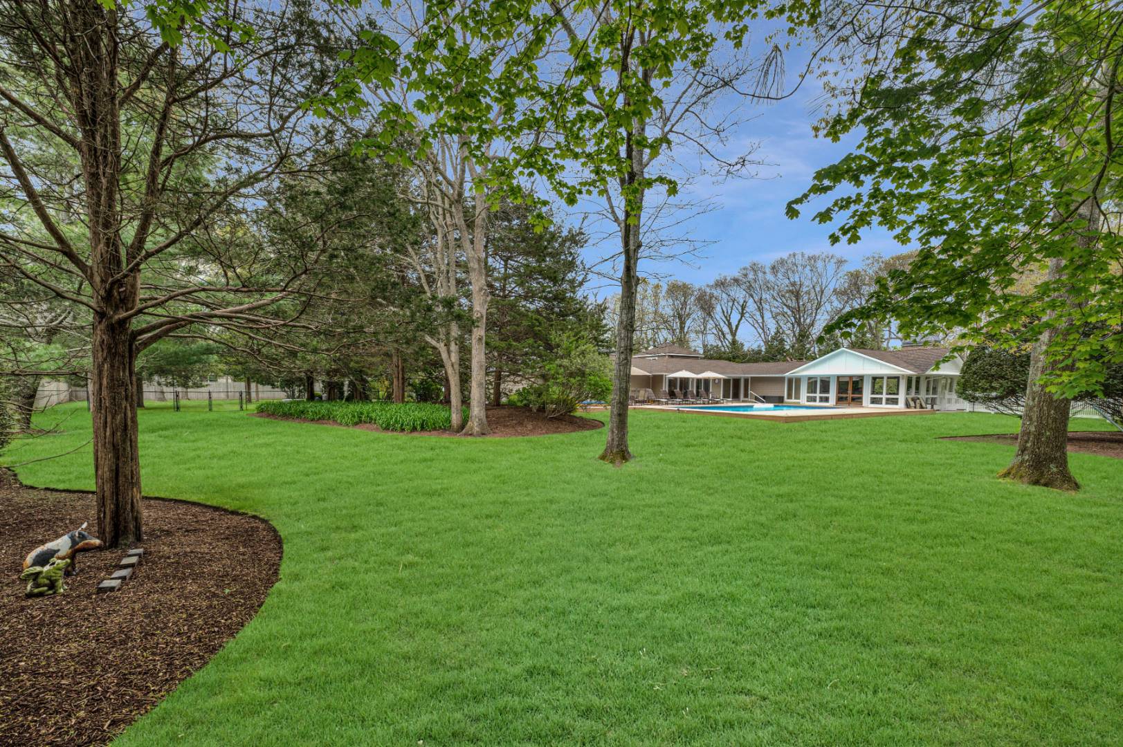60 South Road Westhampton Beach, NY 11978 - Photo 36 of 45 a view of a house with a yard