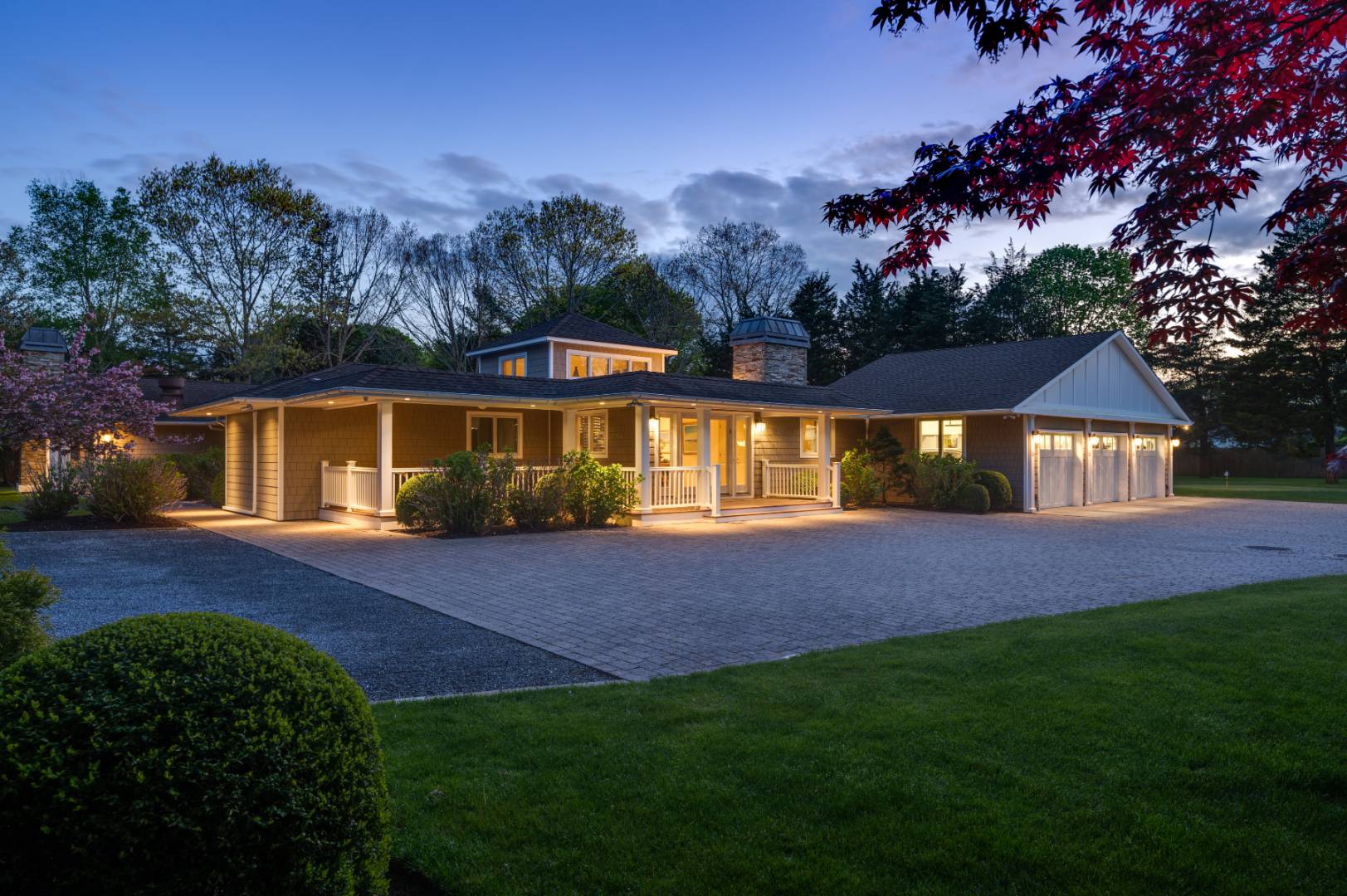 60 South Road Westhampton Beach, NY 11978 - Photo 38 of 45 a view of house with outdoor space and garden