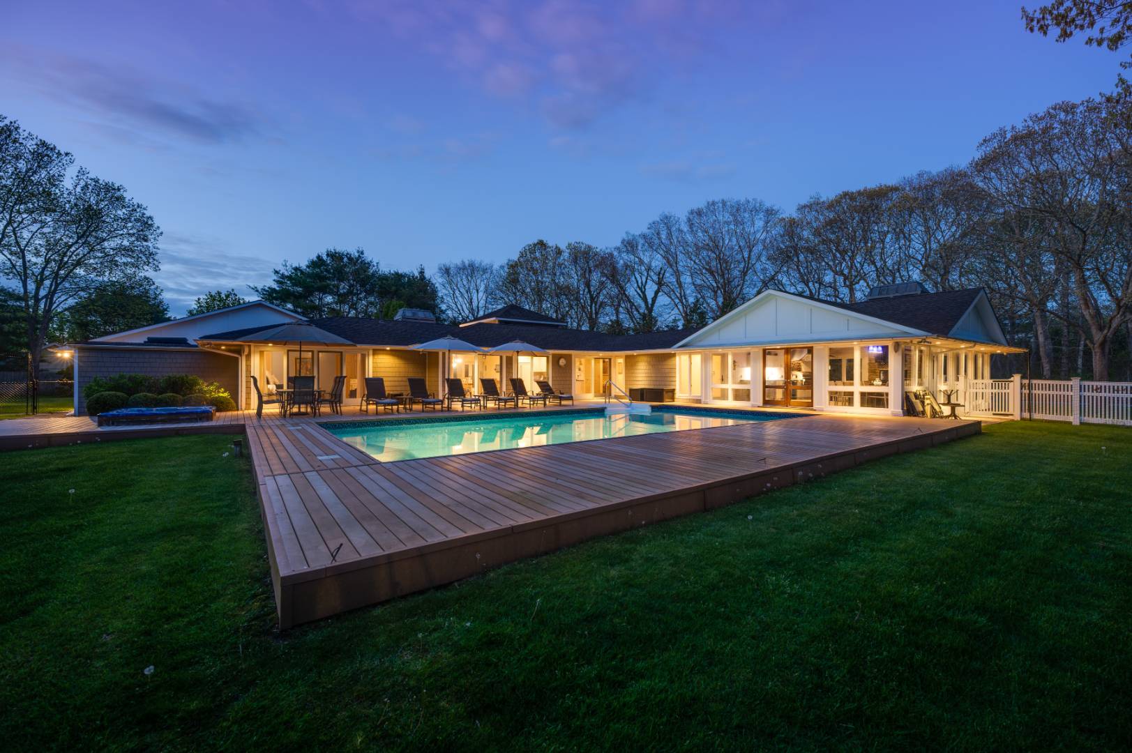 60 South Road Westhampton Beach, NY 11978 - Photo 39 of 45 a view of a house with a yard