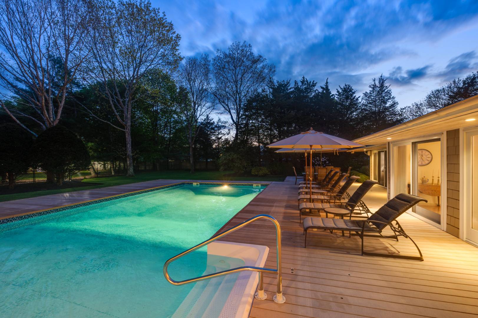 60 South Road Westhampton Beach, NY 11978 - Photo 44 of 45 a view of a backyard with sitting area