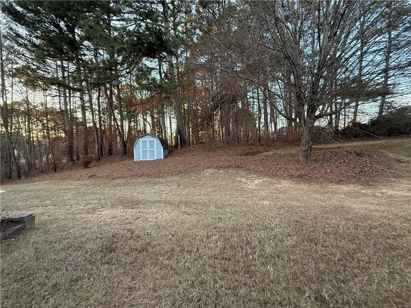 a view of outdoor space with trees