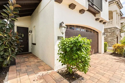 a front view of a building