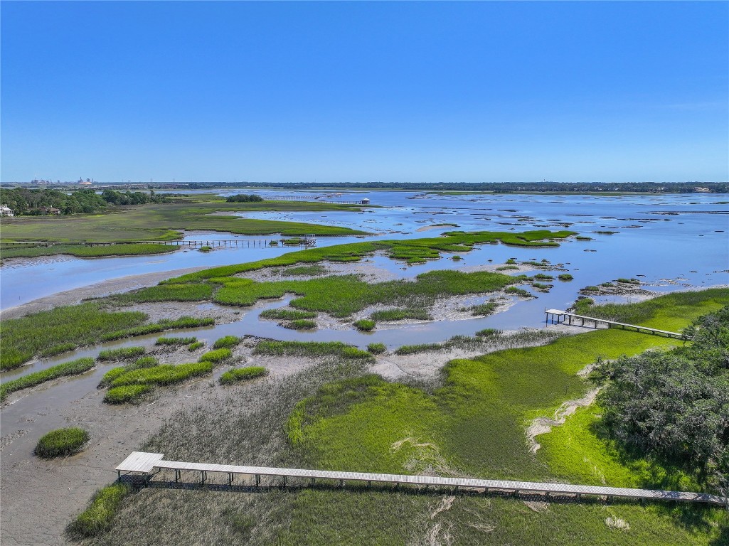 96198 Brady Point Road Fernandina Beach, FL 32034 - Photo 4 of 18 an aerial view of ocean and residential houses with outdoor space