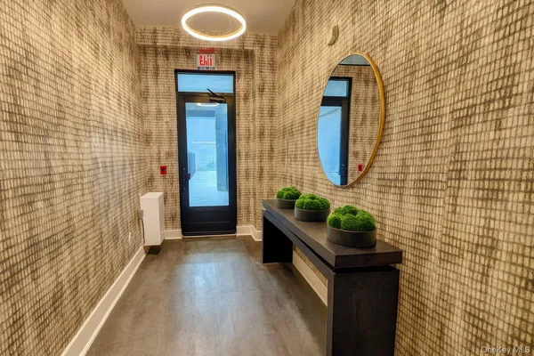 a view of an entryway