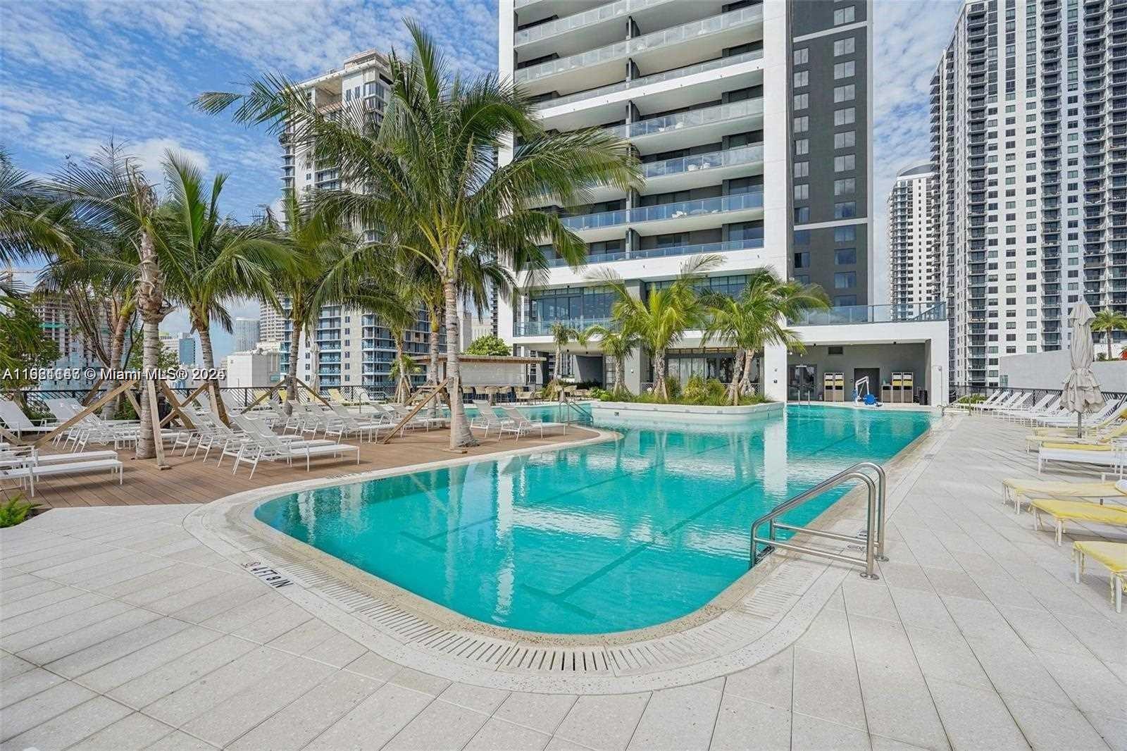 159 Northeast 6th Street, Unit 4114 Miami, FL 33132 - Photo 30 of 38 a view of outdoor space swimming pool