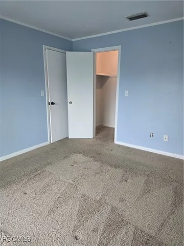 a view of hallway with window