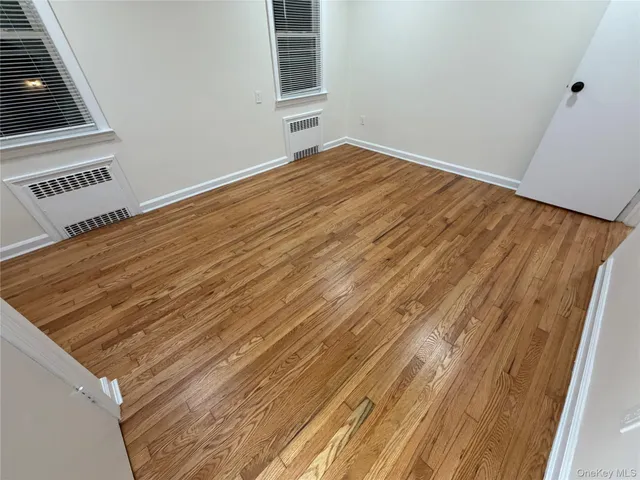 a view of wooden floor
