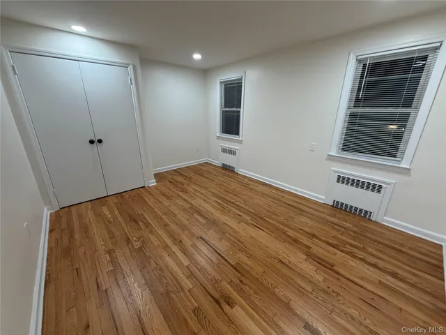 a view of wooden floor