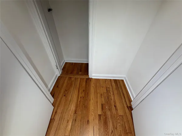 a close view of closet