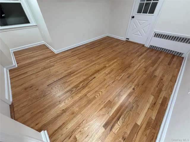 a view of wooden floor