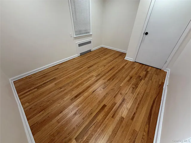 a view of wooden floor and staircase