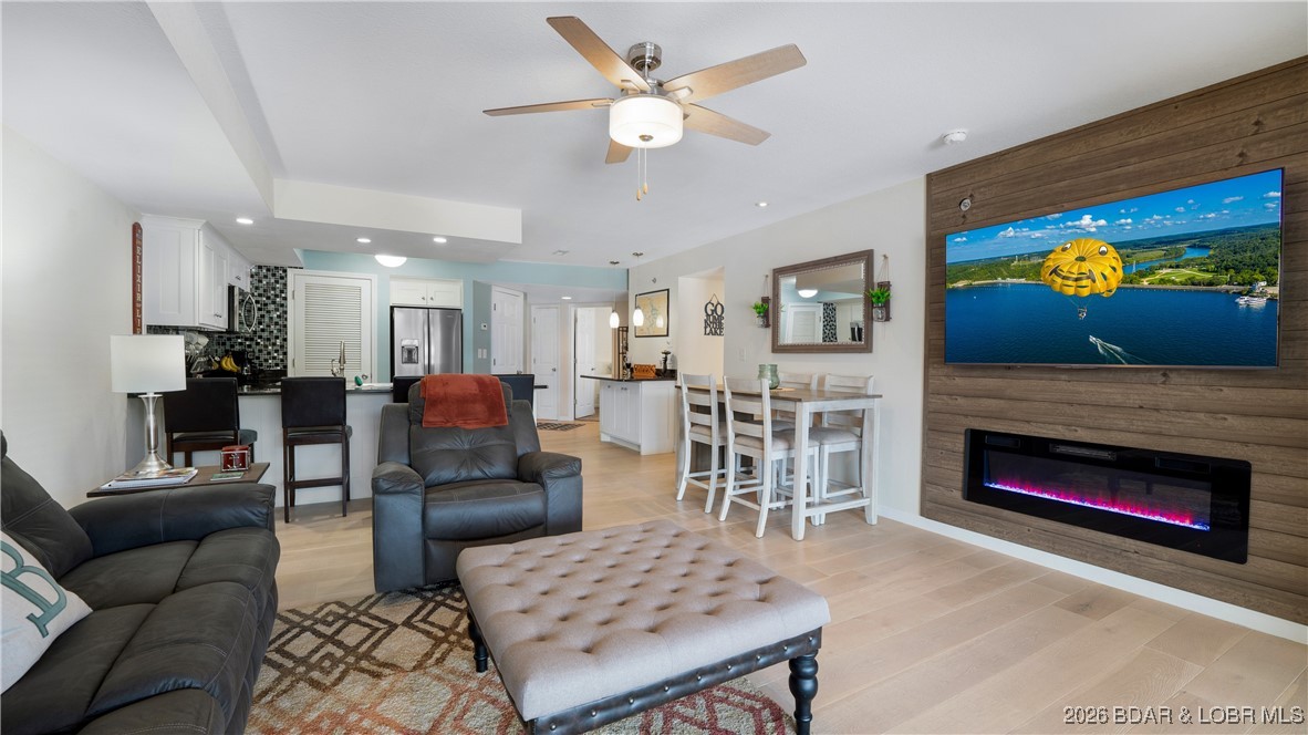 Open, spacious and bright with an inviting linear