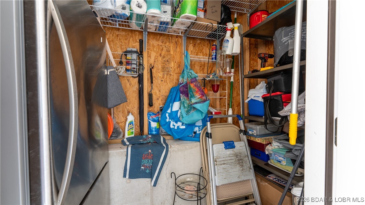 40 Lighthouse Road, Unit 5201 Lake Ozark, MO 65049 - Photo 20 of 32 Storage unit right outside front door with extra f