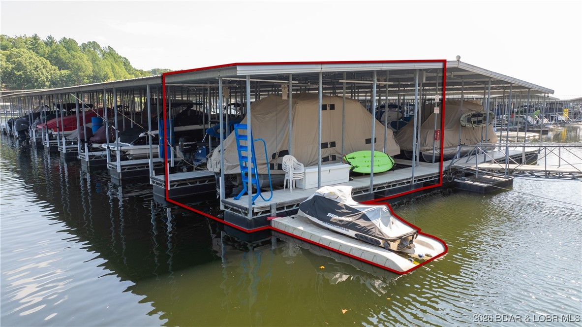 40 Lighthouse Road, Unit 5201 Lake Ozark, MO 65049 - Photo 23 of 32 The perfect set up includes the 32 ft slip with 10