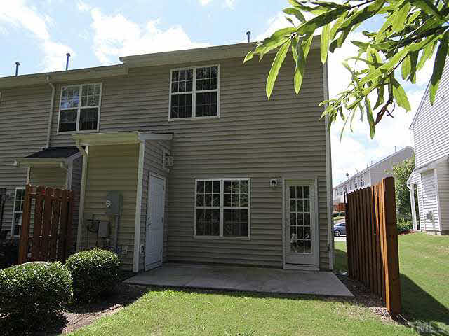 3131 Manhasset Lane Raleigh, NC 27604 - Photo 20 of 21 The patio features a privacy fence and storage closet. Plenty of room for outdoor living and entertaining.