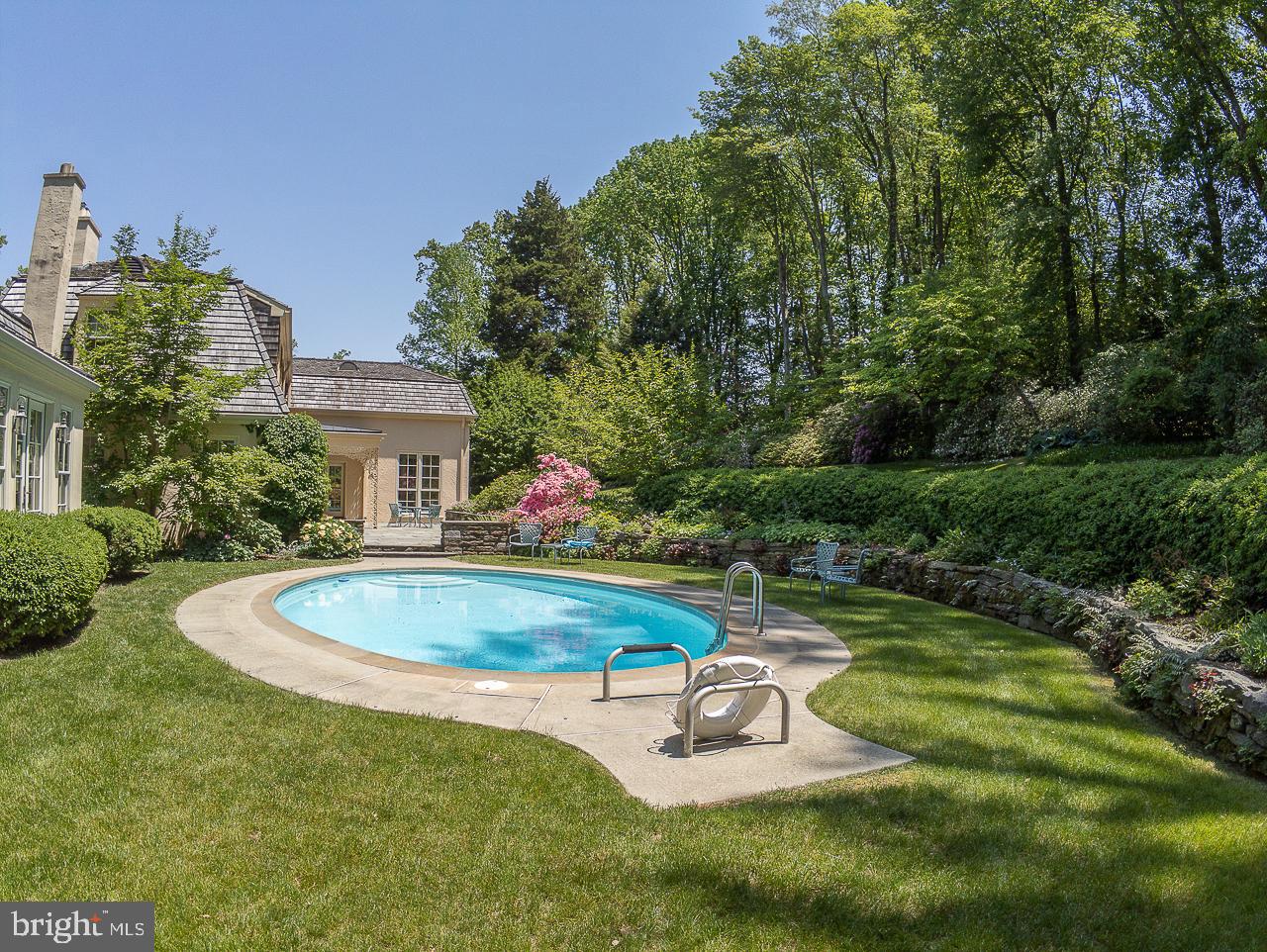 237 Atlee Road Wayne, PA 19087 - Photo 42 of 44 Beautiful Garden pool
