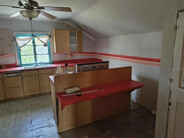 a room with storage and utility